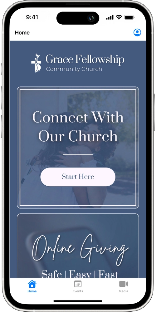 ChurchTrac Church Connect app iphone 2